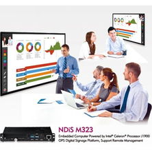 新漢推出ops數字媒體播放器ndis m323